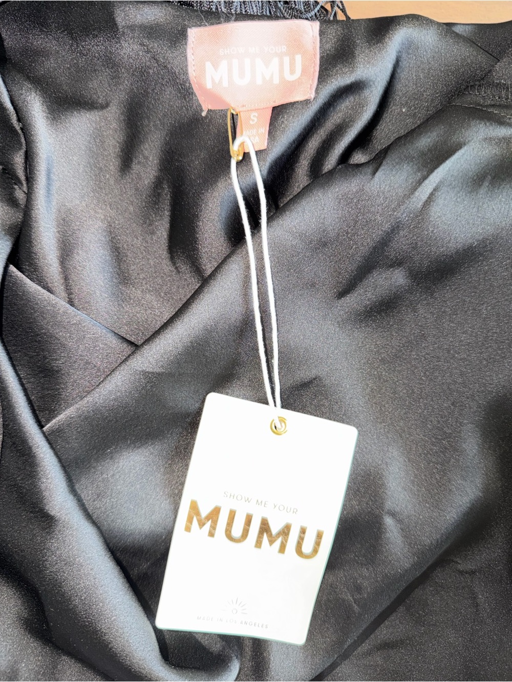 Show Me Your MuMu Black Jasmine Fringe Maxi Dress - Picture 3 of 5